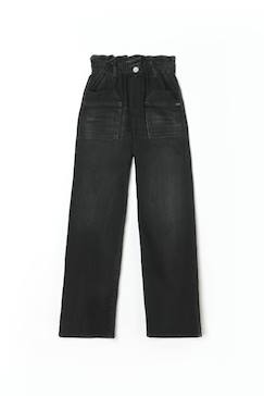 Jeans droite regular large, longueur 34  - vertbaudet enfant