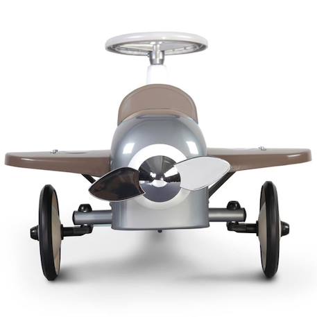Porteur avion Gris, blanc, marron 4 - vertbaudet enfant 