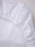 Drap-housse bébé en percale de coton Blanc 2 - vertbaudet enfant 