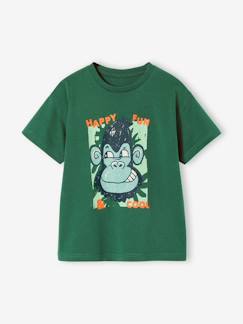 -T-shirt garçon manches courtes animaux