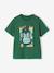 T-shirt garçon manches courtes animaux blanc+écru+vert sapin 9 - vertbaudet enfant 