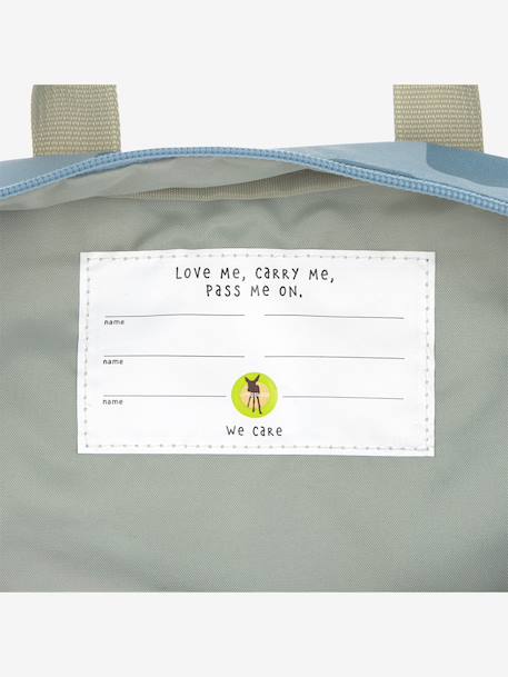 Sac à dos outdoor TINY bleu foncé+lilas 3 - vertbaudet enfant 