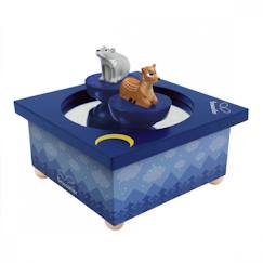 Linge de maison et décoration-Décoration-Boite à musique faon et ours