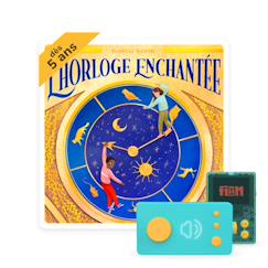 Jouet-Livre audio interactif – horloge enchantée