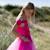 Déguisement enfant robe rose Rose Fuchsia 2 - vertbaudet enfant 