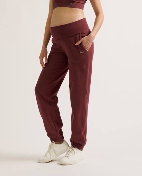Jogger de maternité woma Noir+Prune 7 - vertbaudet enfant 
