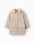 Blouson avec boutons Beige 1 - vertbaudet enfant 
