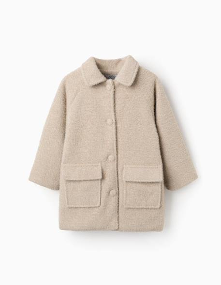 Fille-Manteau, veste-Manteau, parka, blouson-Blouson avec boutons