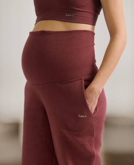 Jogger de maternité woma Noir+Prune 9 - vertbaudet enfant 