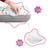 Coussin de grossesse et allaitement Fluffy+Graphique+Plumes 14 - vertbaudet enfant 