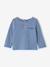 Ensemble naissance 3 pièces tee-shirt personnalisable legging bonnet bleu+écru 2 - vertbaudet enfant 