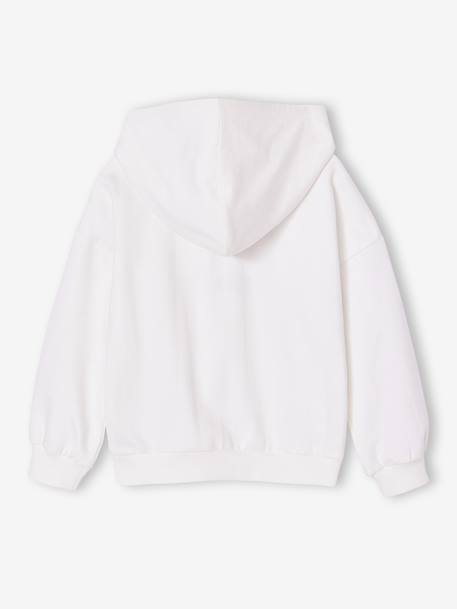 Sweat à capuche Minnie écru 2 - vertbaudet enfant 