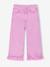 Pantalon fille large à volants écru+lilas 8 - vertbaudet enfant 