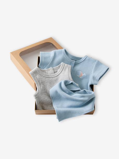Bébé-Ensemble-Coffret ensemble naissance garçon