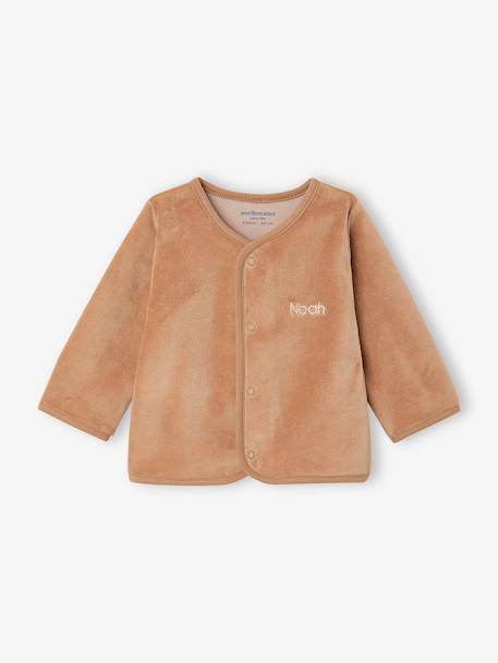 Ensemble naissance bébé personnalisable cappuccino 3 - vertbaudet enfant 