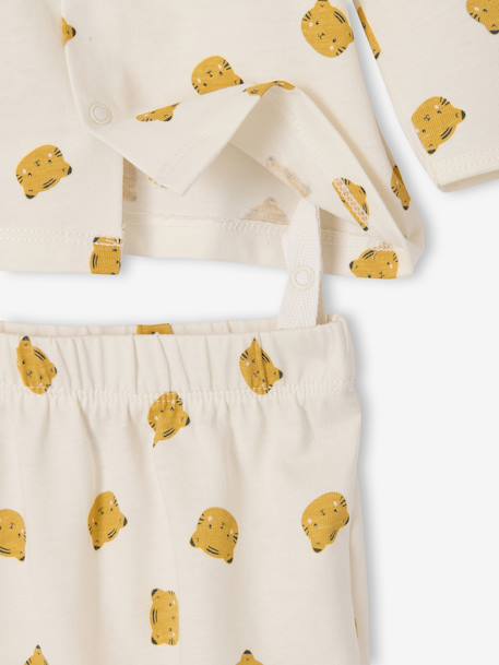 Lot 2 pyjamas garçon coton bio jaune 6 - vertbaudet enfant 
