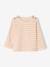 T shirt fille marinière écru 1 - vertbaudet enfant 