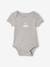 Lot 5 bodies manches courtes lapin nuage écru 6 - vertbaudet enfant 