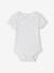 Lot 5 bodies manches courtes lapin nuage écru 5 - vertbaudet enfant 