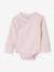 Ensemble bébé body, legging et bonnet rayé rose chiné 2 - vertbaudet enfant 