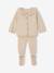 Coffret ensemble bébé fille tricot 3 pièces beige chiné 1 - vertbaudet enfant 