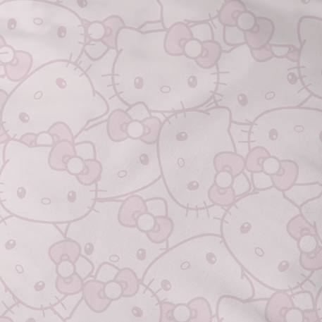 Parure de lit imprimée 100% coton, hello kitty cute Rose 5 - vertbaudet enfant 