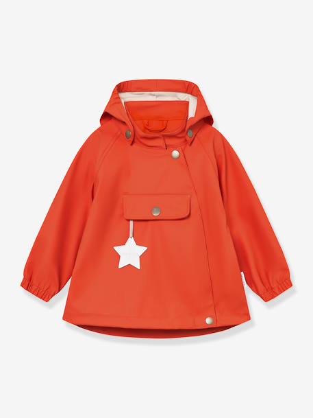 Ensemble de pluie : veste imperméable & pantalon salopette bébé MATWAINIS MINI A TURE mauve+tomette 7 - vertbaudet enfant 