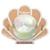 Ballon Coquillage enfant 10 cm pour jeux d’extérieur et d’intérieur Blanc 1 - vertbaudet enfant 