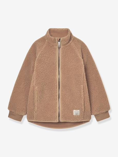 Veste en polaire Teddy avec fermeture éclair enfants MATCEDRIC MINI A TURE bleu foncé+cannelle+écru+lilas poudré+vert 4 - vertbaudet enfant 