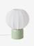Lampe à poser forme boule pied métal rose+vert sauge 5 - vertbaudet enfant 