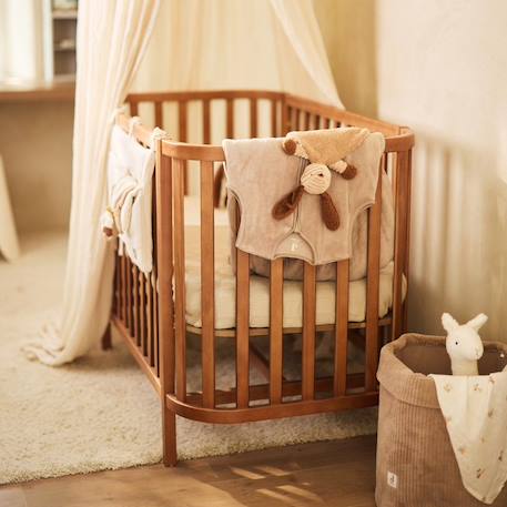 Gigoteuse chaude tog 2 velvet oatmeal (3-6 mois) Ecru+Marron 12 - vertbaudet enfant 