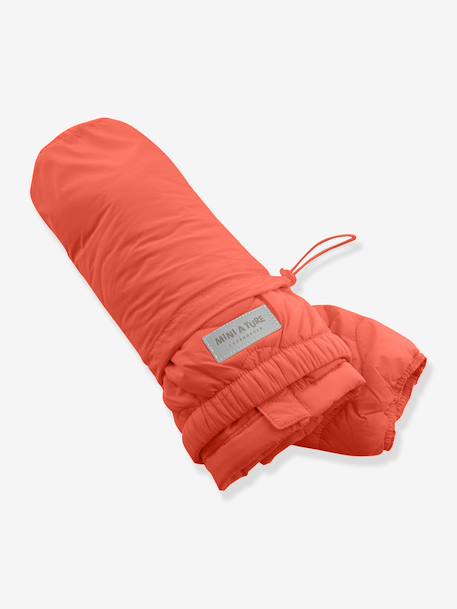 Veste légère matelassée enfant MATNAVA MINI A TURE carotte+lilas poudré+vert amande 4 - vertbaudet enfant 