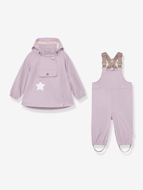 Fille-Manteau, veste-Ensemble de pluie : veste imperméable & pantalon salopette bébé MATWAINIS MINI A TURE