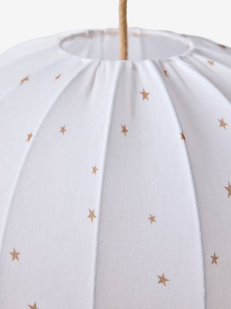 Abat jour boule en tissu pour suspension beige 4 - vertbaudet enfant 