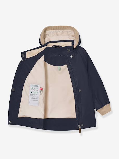 Veste mi-saison bébé fille MATWAI bleu foncé+bleu pâle+bois de rose+brun+jaune+jaune pastel+lilas+marron+rose poudré+sable+vert sauge 4 - vertbaudet enfant 