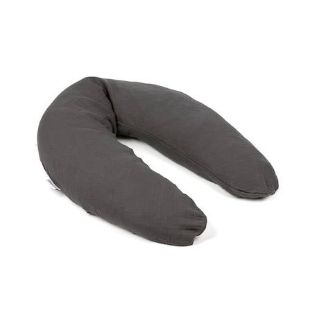 Coussin de grossesse et allaitement comfy big Gris foncé+Rose+Terracotta 1 - vertbaudet enfant 