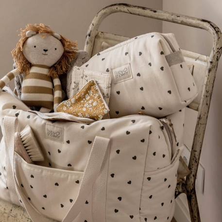 Sac de maternité camila rock & love Ecru, noir 3 - vertbaudet enfant 