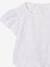 Combinaison pantalon fille en broderie anglaise blanc 3 - vertbaudet enfant 