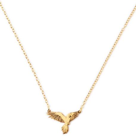 Collier enfant pendentif animal plaqué or Doré 2 - vertbaudet enfant 