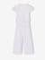 Combinaison pantalon fille en broderie anglaise blanc 1 - vertbaudet enfant 
