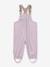 Ensemble de pluie : veste imperméable & pantalon salopette bébé MATWAINIS MINI A TURE mauve+tomette 4 - vertbaudet enfant 