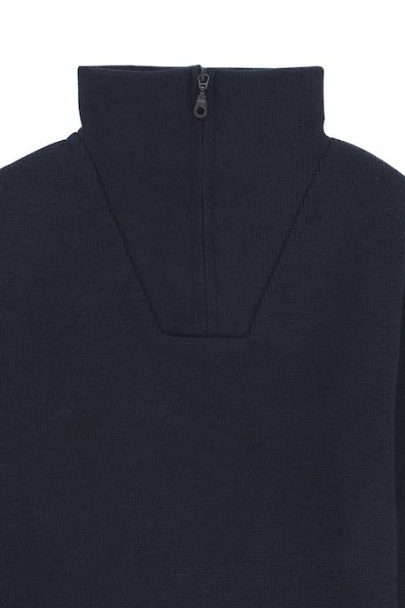 Pull camionneur zippé en laine  guisseny enfant Navire 2 - vertbaudet enfant 