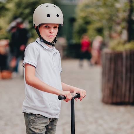 Casque ash s (51-55 cm) Beige, gris 4 - vertbaudet enfant 