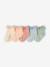 Lot de 5 paires de mi-chaussettes dentelle bébé argile+blush+écru 3 - vertbaudet enfant 