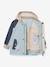 Veste doublée à capuche bébé MATWALLY MINI A TURE bleu clair 4 - vertbaudet enfant 