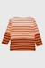 Marinière bébé rayures placées en coton Nature/romolo/marine deep+Scotch / coral gold / sequ 4 - vertbaudet enfant 