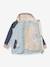 Veste doublée à capuche bébé MATWALLY MINI A TURE bleu clair 2 - vertbaudet enfant 