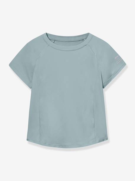 T-shirt fonctionnel MATLOIS avec effet rafraîchissant bleu ardoise+lilas 1 - vertbaudet enfant 