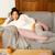 Coussin de grossesse et allaitement comfy big Gris foncé+Rose+Terracotta 9 - vertbaudet enfant 