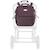 Sac à dos à langer cherry velvet Mauve 2 - vertbaudet enfant 